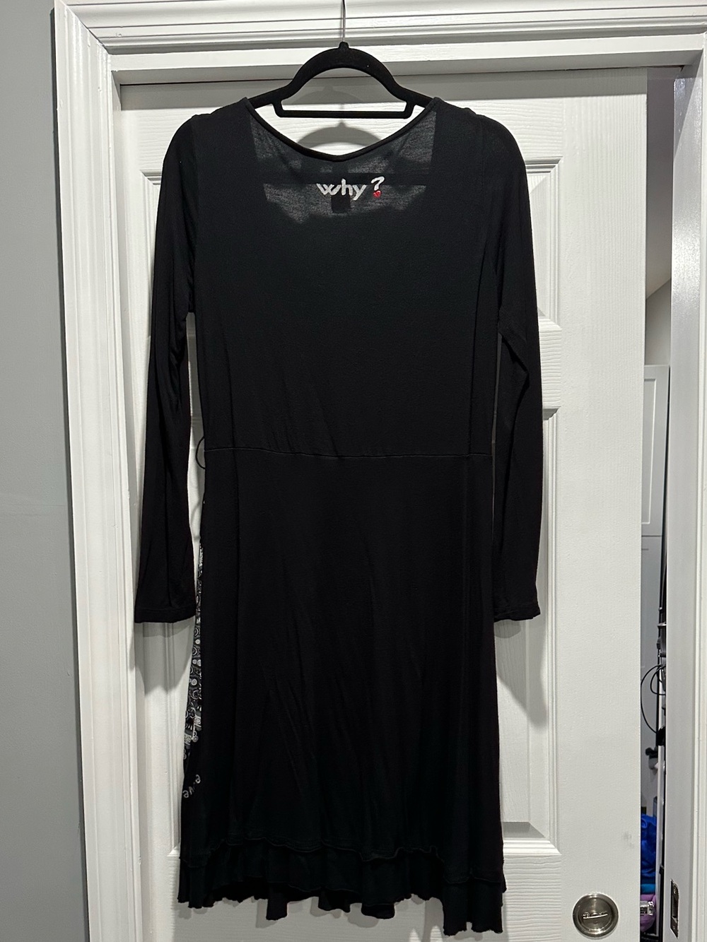Desigual Black Long-Sleeve Dress